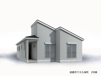 【外観パース】 | 鈴鹿市下大久保町《2号棟》