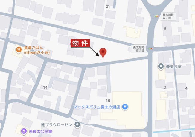 【地図】 | 鈴鹿市長太旭町4丁目《1号棟》 | 詳細Map
