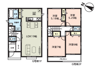 第3　伊奈町小室　新築一戸建て　ハートフルタウン　G
