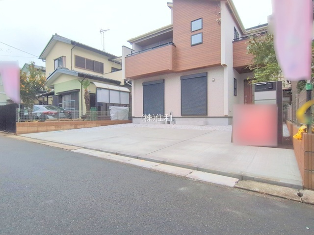 【新築分譲住宅】川越市諏訪町の前面道路含む現地写真