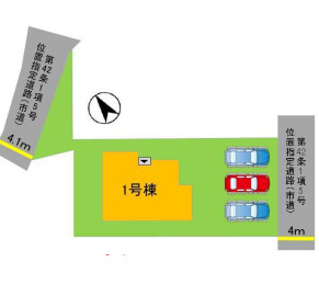【区画図】 | 福岡市東区唐原4丁目1期　1号棟（全1棟）【仲介手数料無料・0円】 | 区画図です。1号棟