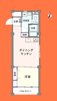 【間取り】 | 都立大第2コーポラス