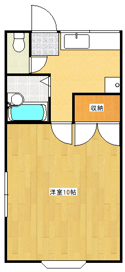 ラスール1の間取り