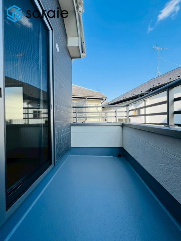 狭山市柏原　中古戸建てのバルコニー|2月23日撮影