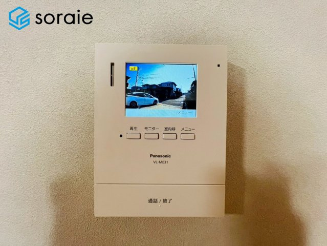 狭山市柏原　中古戸建ての防犯設備|2月23日撮影