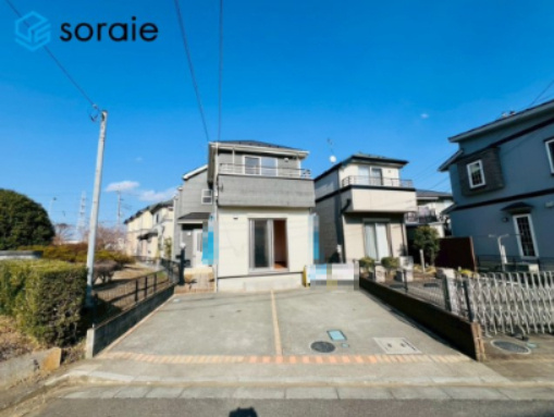 狭山市柏原　中古戸建ての駐車場|2月23日撮影