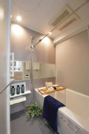 ニューハイツ練馬の浴室|落ち着いた空間のお風呂です