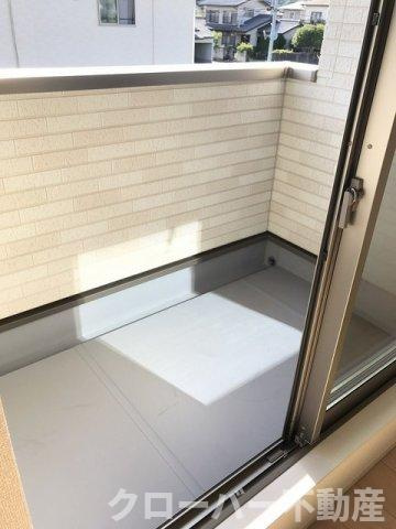 アンドーレ上新田　Ｂのバルコニー