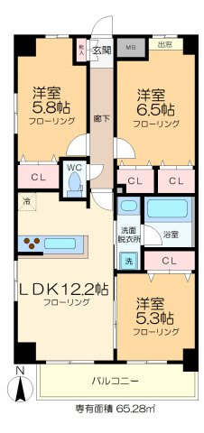 LA GRAN PRISMAの間取り