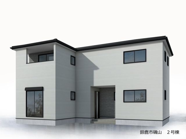 【外観パース】 | 鈴鹿市磯山3丁目《2号棟》