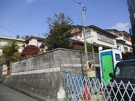 廿日市市宮島口西３丁目の前面道路含む現地写真