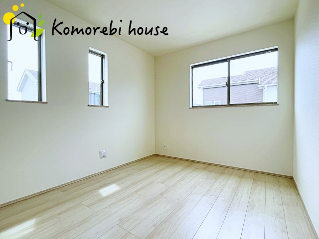 第3　伊奈町小室　新築一戸建て　ハートフルタウン　Lの洋室|コンパクトで使いやすい洋室です