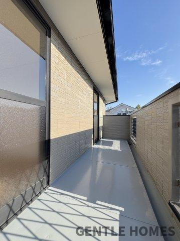 新宮町下府戸建てのバルコニー
