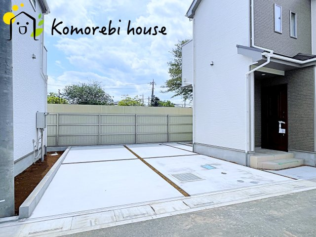 第3　伊奈町小室　新築一戸建て　ハートフルタウン　Oの前面道路含む現地写真|前面道路含む現地写真です