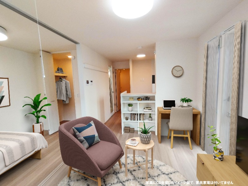 コンフォートプレイスⅡの居間・リビング