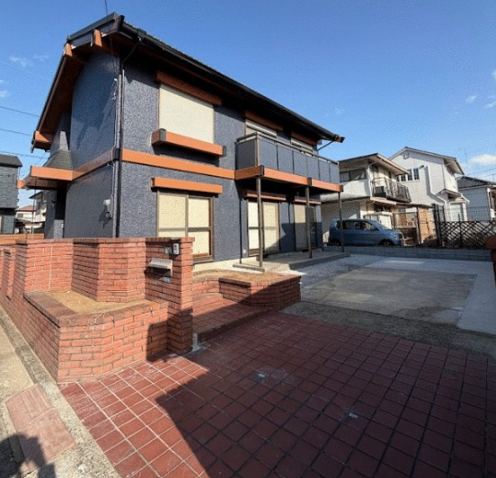 【中古】坂戸市鶴舞リフォーム中古住宅の外観|リフォーム後お引渡しになります☆
