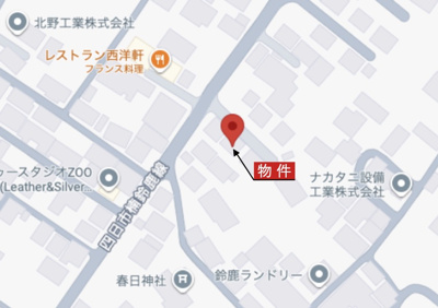 【地図】 | 鈴鹿市岸岡町 | 詳細Map