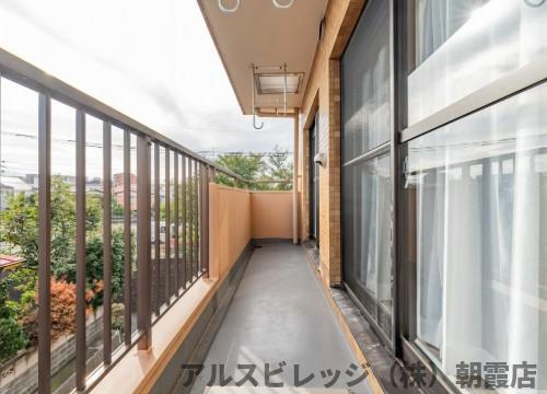 ライオンズヒルズ和光第3のバルコニー