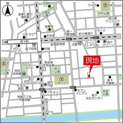 【地図】 | ウェルスクエア森下Ⅱ