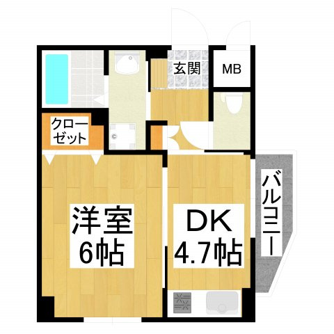 【間取り】 | メゾン・プレアデス