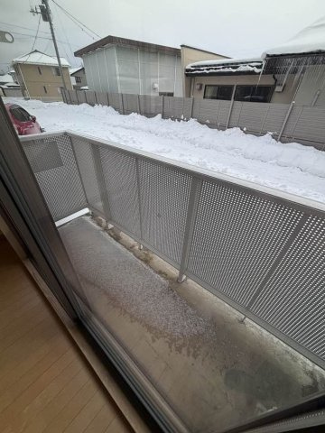 ミューローズ長橋Ｂのバルコニー