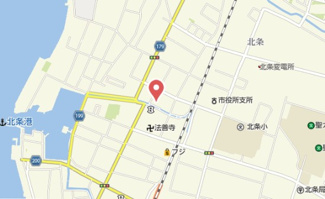 【地図】 | エニシア北条　Ａ・Ｂ棟