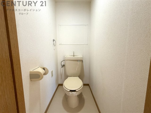 シンプルで使いやすいトイレです