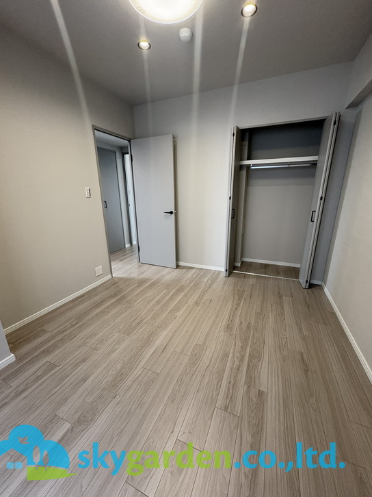 クリオ藤沢善行７番館の寝室|落ち着いた色調の寝室です