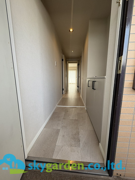 クリオ藤沢善行７番館の玄関|明るい玄関です