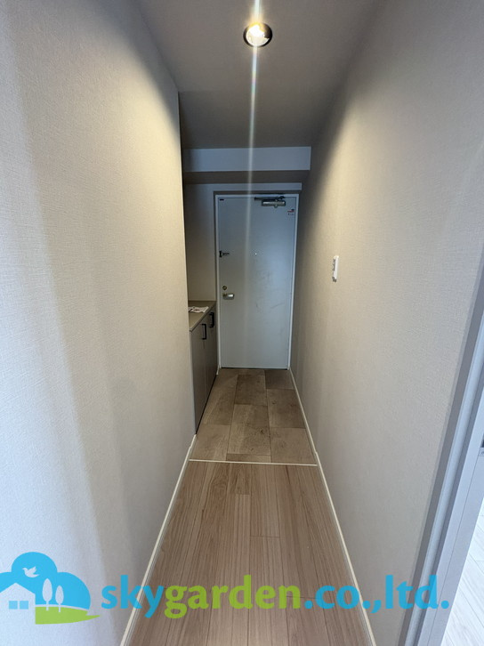 クリオ藤沢善行７番館の玄関|収納もある玄関です