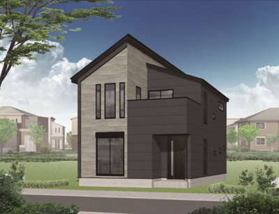【外観パース】 | 大和市上草柳6丁目 新築戸建 全6棟