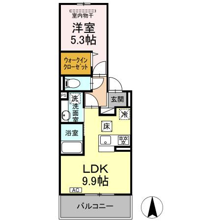 グレイスガーデンCの間取り