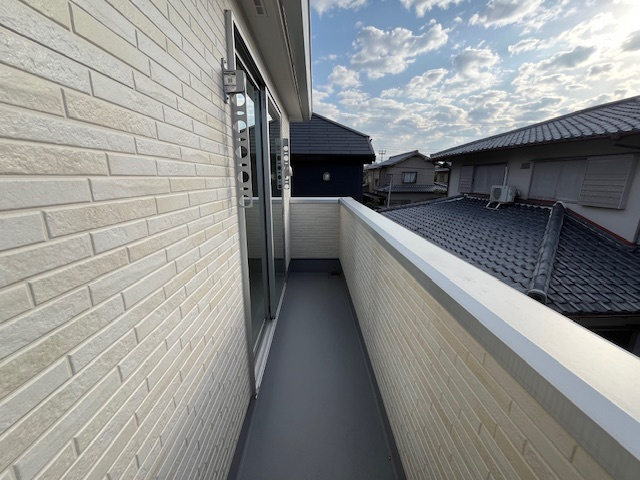 堺市東区大美野戸建てのバルコニー