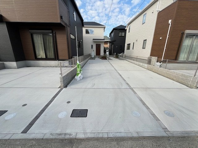 堺市東区大美野戸建ての駐車場