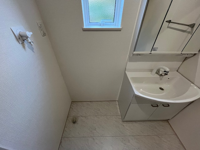 堺市東区大美野戸建ての洗面所