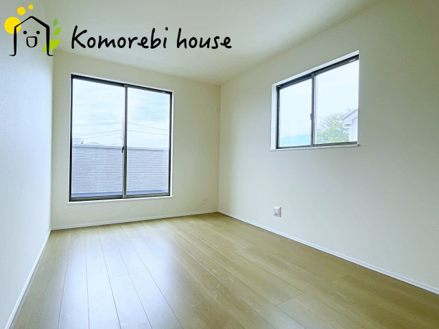 第3　伊奈町小室　新築一戸建て　ハートフルタウン　Qの寝室|落ち着いて過ごせるお部屋なので、寝室にいかがでしょうか
