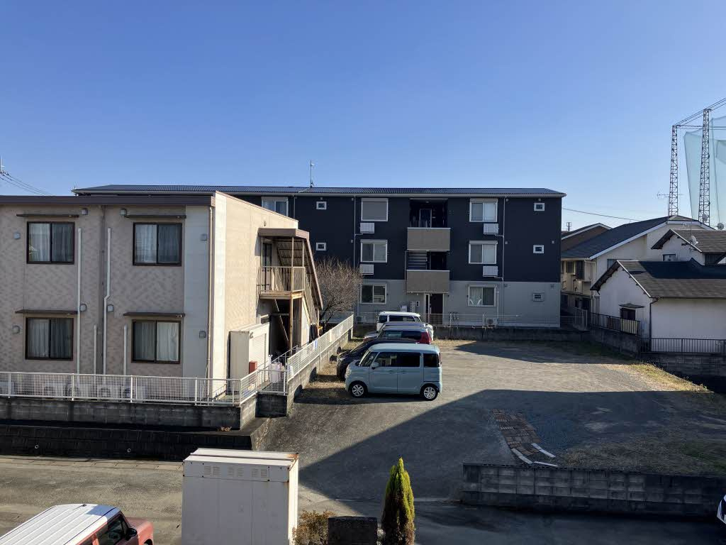 熊本市東区上南部２丁目のアパートの展望