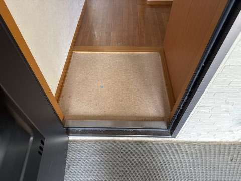 サンラーマ・パティオ　Bの玄関