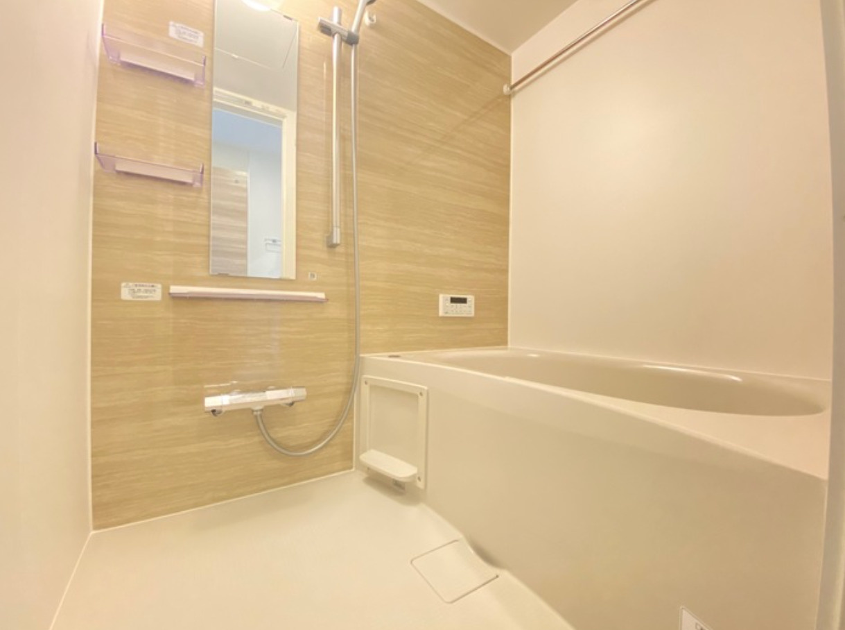 宗像市緑町のアパートの浴室