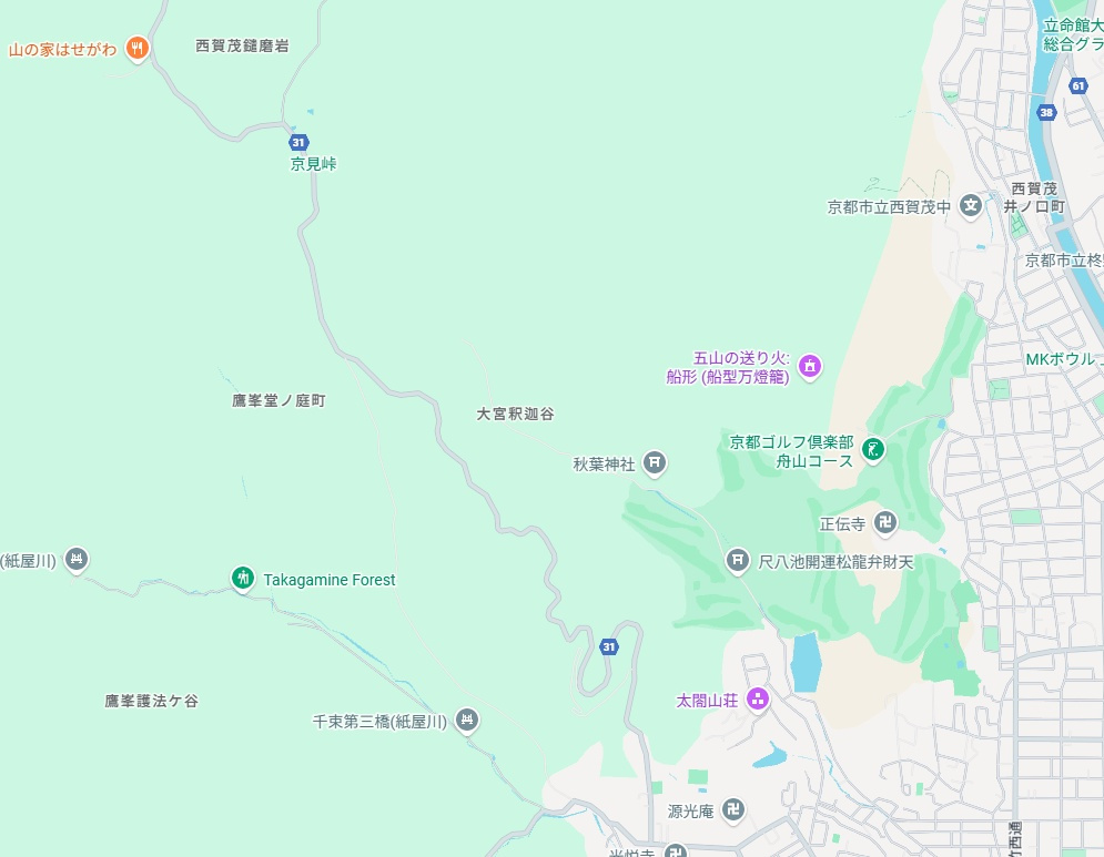 京都市北区大宮釈迦谷　第1期　新築一戸建ての地図