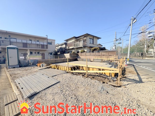 【サンスターホーム】福生市熊川　省エネ新築戸建の外観
