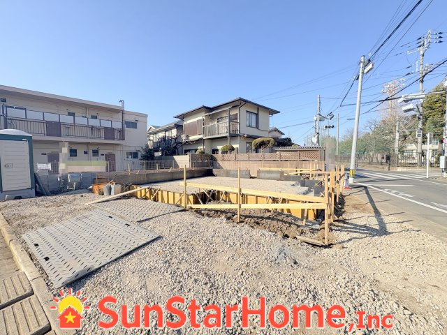 【サンスターホーム】福生市熊川　省エネ新築戸建の外観