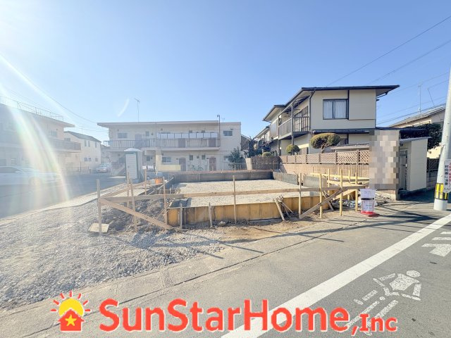【サンスターホーム】福生市熊川　省エネ新築戸建の外観