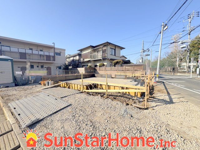 【サンスターホーム】福生市熊川　省エネ新築戸建の外観