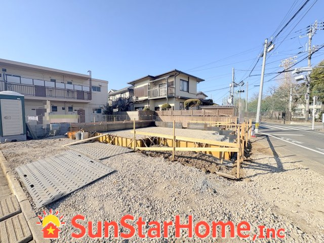 【サンスターホーム】福生市熊川　省エネ新築戸建の外観