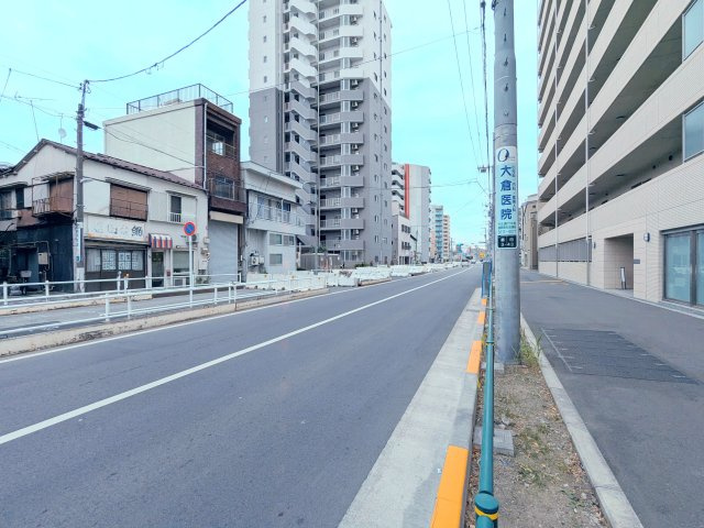 グランベルジュ東向島の外観|～前面道路含む現地写真～