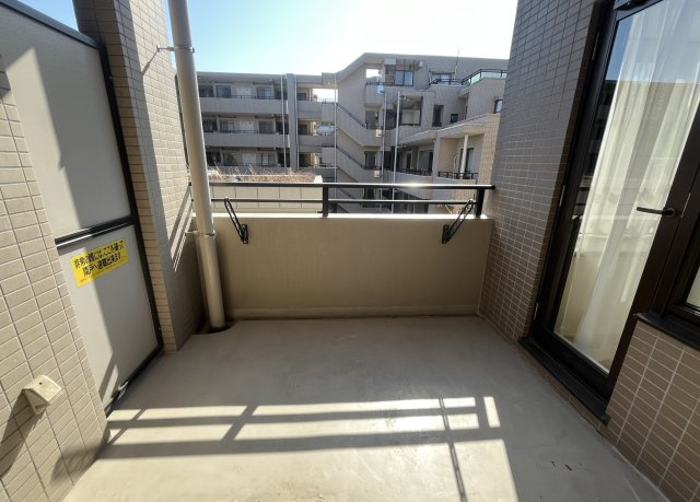 ライム長津田２番館のバルコニー