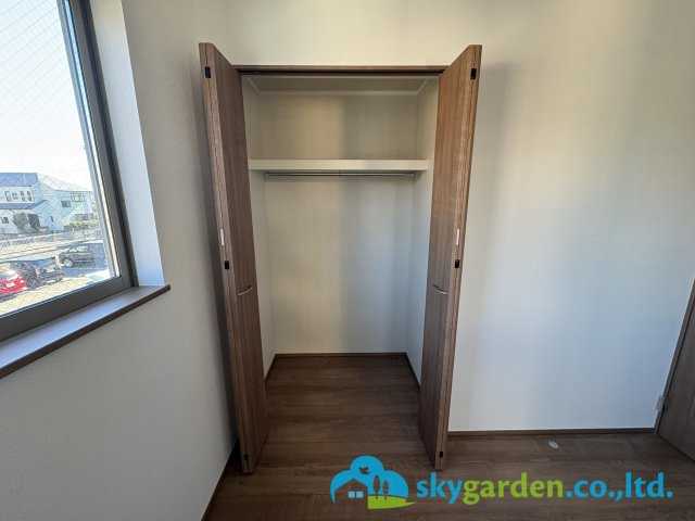 茅ヶ崎市円蔵1丁目　新築戸建　全2棟A号棟の収納|たっぷりとした収納スペースです