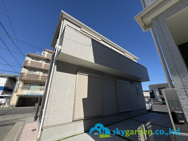 茅ヶ崎市円蔵1丁目　新築戸建　全2棟A号棟の外観|外観もきれいです