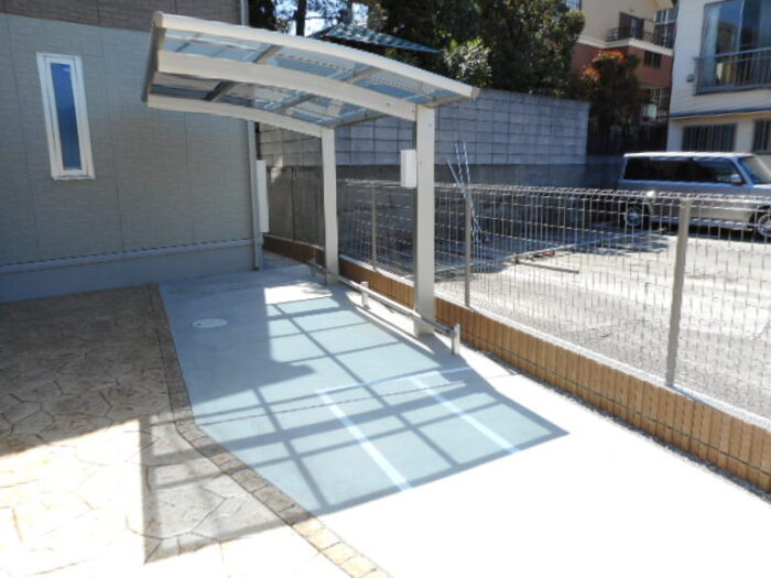 アイビーコートＴのエントランス